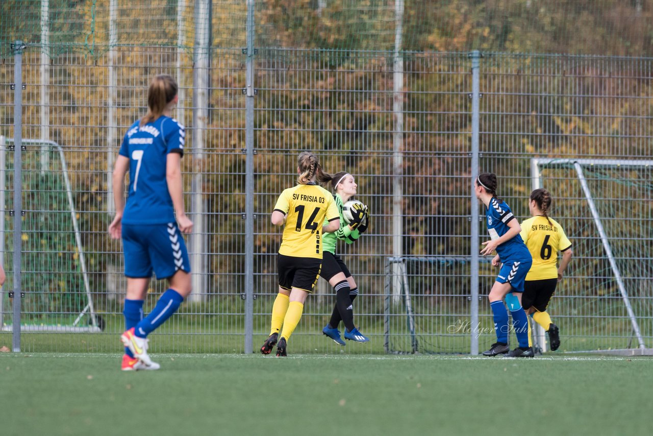 Bild 173 - F SSC Hagen Ahrensburg - SV Frisia 03 Risum-Lindholm : Ergebnis: 2:0